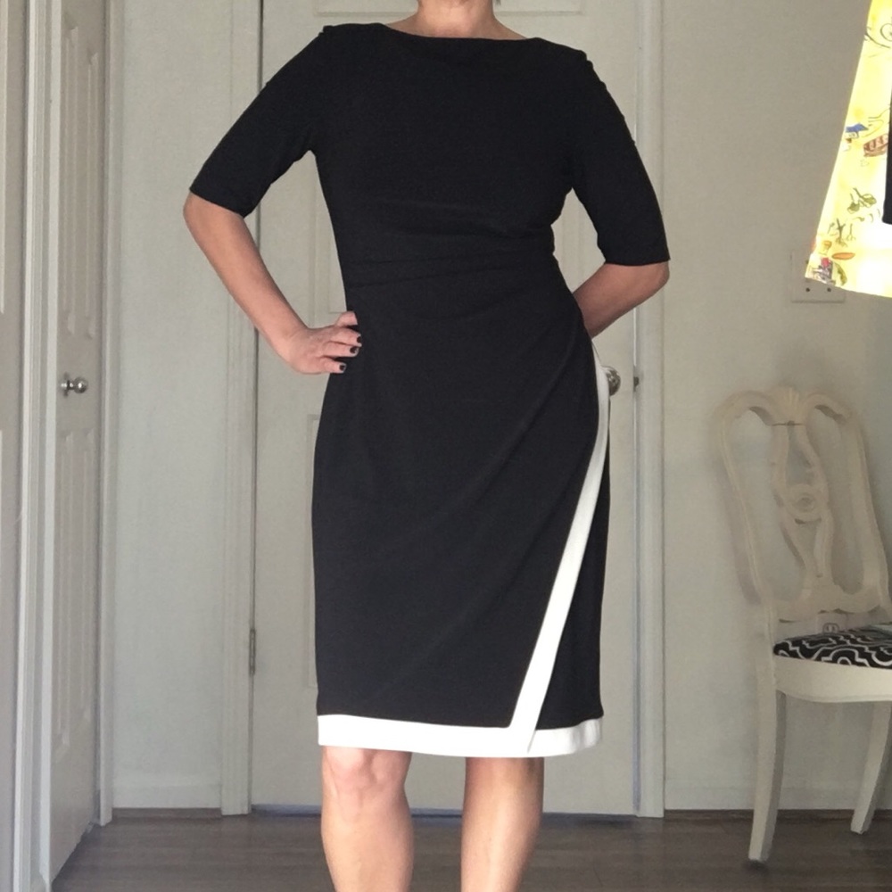 black dress